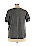 Lane Bryant Gray Short Sleeve Top Size 14 - 16 - photo 2
