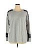 Livi Active Gray Sweatshirt Size 14 - 16 - photo 1