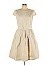 Theory 100% Cotton Tan Casual Dress Size 10 - photo 1