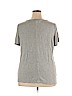ELOQUII Gray Short Sleeve Top Size 18 - 20 Plus - photo 2