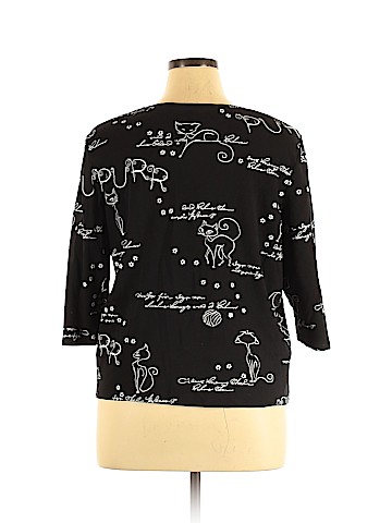 Alia 3/4 Sleeve Top (view 2)