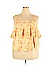 ABound Orange Sleeveless Blouse Size XXL - photo 1