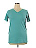 Zenana Outfitters Green Short Sleeve T-Shirt Size XL - photo 1