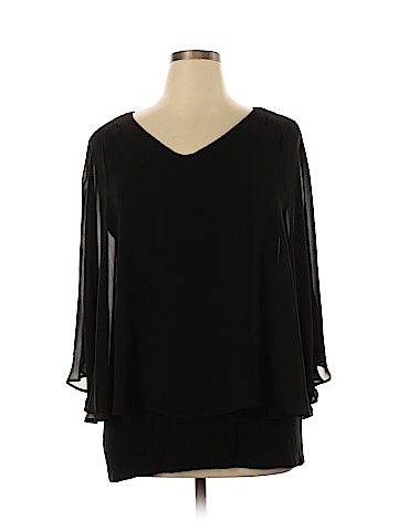 Joseph A. 3/4 Sleeve Blouse (view 1)