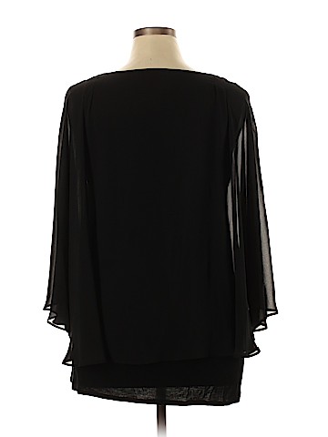 Joseph A. 3/4 Sleeve Blouse (view 2)