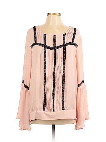 7th Avenue Design Studio New York & Company Long Sleeve Blouse (view 1)