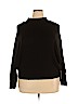 ELOQUII 100% Acrylic Black Pullover Sweater Size 18 - 20 Plus - photo 1