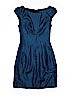 Banana Republic 100% Silk Blue Cocktail Dress Size 00 (petite) - photo 1