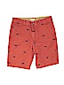 Crewcuts Outlet 100% Polyester Red Khaki Shorts Size 12 - photo 1