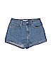PacSun Blue Denim Shorts Size 27 waist - photo 1