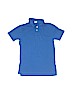 Crewcuts 100% Cotton Solid Blue Short Sleeve Polo Size 10 - photo 1