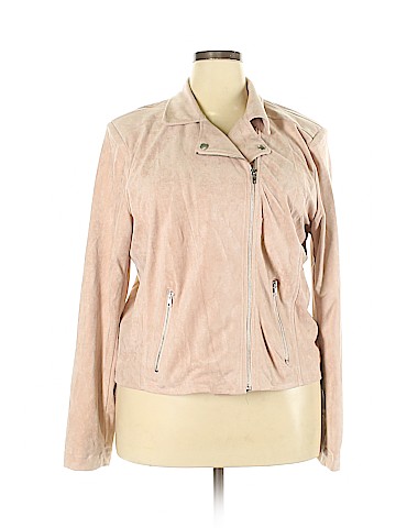 Charlotte Russe Faux Leather Jacket (view 1)
