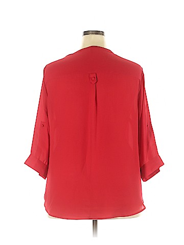Torrid 3/4 Sleeve Blouse (view 2)