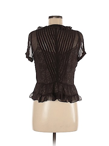 Tocca Short Sleeve Silk Top (view 2)