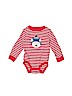 Carter's 100% Cotton Red Long Sleeve Onesie 12-18 MO / 18 MO - photo 1