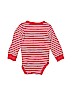 Carter's 100% Cotton Red Long Sleeve Onesie 12-18 MO / 18 MO - photo 2