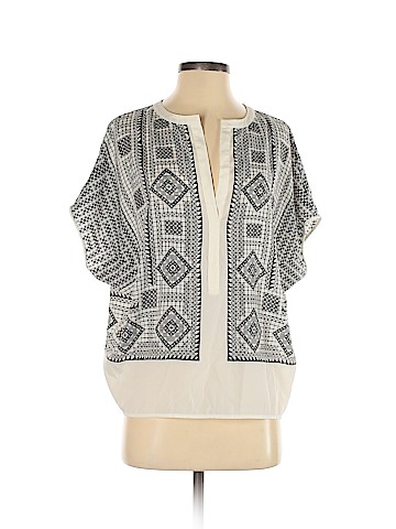 BCBGMAXAZRIA Short Sleeve Blouse (view 1)