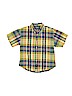 Gap Kids 100% Cotton Green Short Sleeve Button-Down Shirt Size 5-6 - photo 1