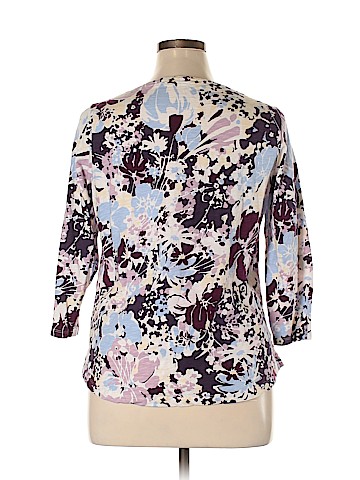 Lands' End 3/4 Sleeve T-Shirt (view 2)