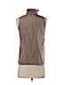 J.Crew 100% Silk Tan Sleeveless Silk Top Size 2 (petite) - photo 2