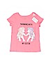 The Children's Place 100% Cotton Graphic Pink Short Sleeve T-Shirt Size 3T - photo 1