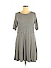 Decree Black Casual Dress Size 1X - photo 1