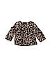 Old Navy Animal Print Brown Coat Size 12-18 mo - photo 1