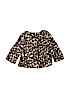 Old Navy Animal Print Brown Coat Size 12-18 mo - photo 2