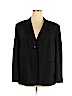 Talbots Black Wool Blazer Size 18 - photo 1