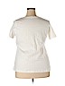 Woman Within 100% Cotton White Short Sleeve T-Shirt Size 18 (L) - photo 2