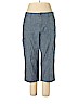 Croft & Barrow Blue Cargo Pants Size 16 - photo 1