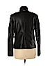 Cole Haan 100% Polyurethane Black Faux Leather Jacket Size M - photo 2