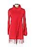 Fontana Red Turtleneck Sweater Size M - photo 1