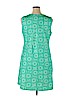 L.L.Bean Green Casual Dress Size XL - photo 2