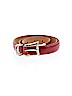 Brighton 100% Leather Solid Red Leather Belt Size L - photo 1