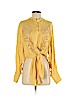 & Other Stories 100% Viscose Yellow Long Sleeve Blouse Size 2 - photo 1