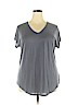 Maurices Gray Short Sleeve T-Shirt Size 16 (1) - photo 1
