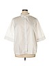 American Sweetheart White 3/4 Sleeve Button-Down Shirt Size XL - photo 1