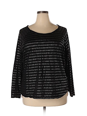 Seven7 Long Sleeve Top (view 1)