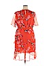 A New Day 100% Polyester Red Casual Dress Size XXL - photo 2