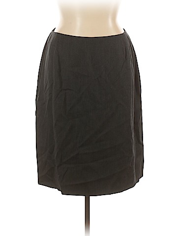 Anne Klein Wool Skirt (view 1)