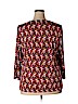 Liz Claiborne Red 3/4 Sleeve Top Size XXL - photo 2