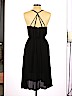 Soprano 100% Polyester Black Cocktail Dress Size L - photo 2