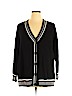 Arizona Jean Company 100% Acrylic Black Cardigan Size XL - photo 1