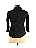 Hester & Orchard Black 3/4 Sleeve Button-Down Shirt Size XL - photo 2