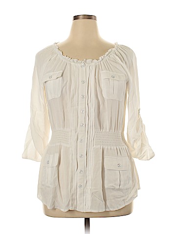 Lane Bryant 3/4 Sleeve Blouse (view 1)