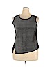 Reed Black Sleeveless Blouse Size XL - photo 1