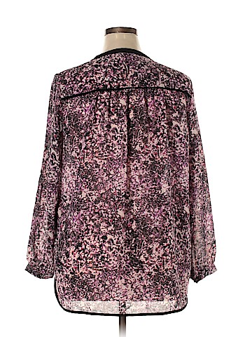 DKNY Jeans Long Sleeve Blouse (view 2)