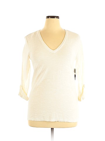 a.n.a. A New Approach 3/4 Sleeve T-Shirt (view 1)