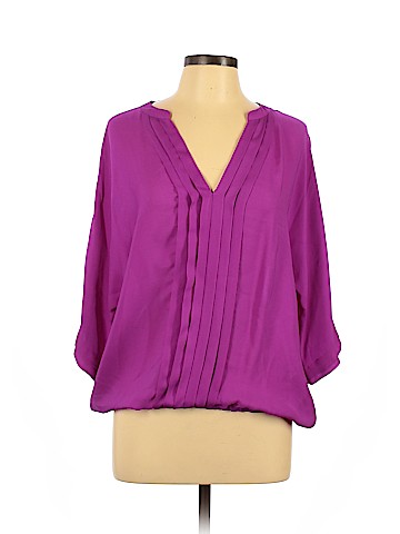 Joie 3/4 Sleeve Silk Top (view 1)